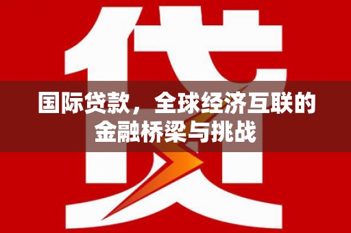 齐齐哈尔国际贷款，全球经济互联的金融桥梁与挑战