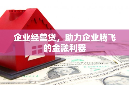 三地门企业经营贷，助力企业腾飞的金融利器