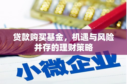 南宫贷款购买基金，机遇与风险并存的理财策略