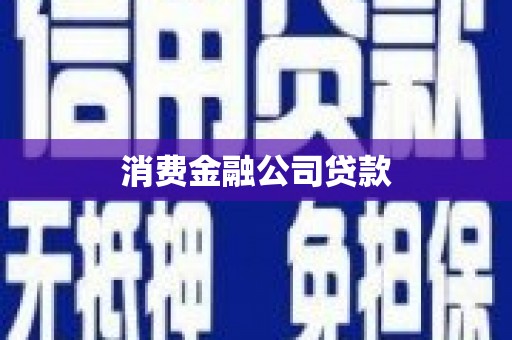 长岛消费金融公司贷款