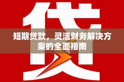 呼伦贝尔短期贷款，灵活财务解决方案的全面指南