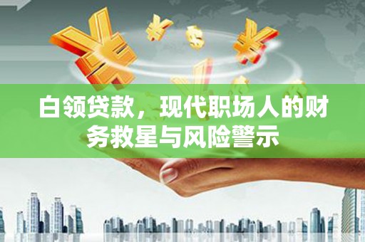 禅城白领贷款，现代职场人的财务救星与风险警示