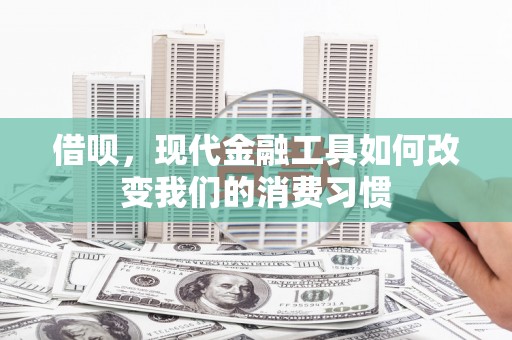 来宾借呗，现代金融工具如何改变我们的消费习惯