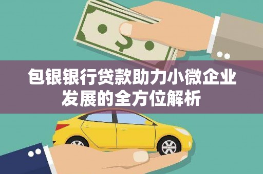 馆陶包银银行贷款助力小微企业发展的全方位解析