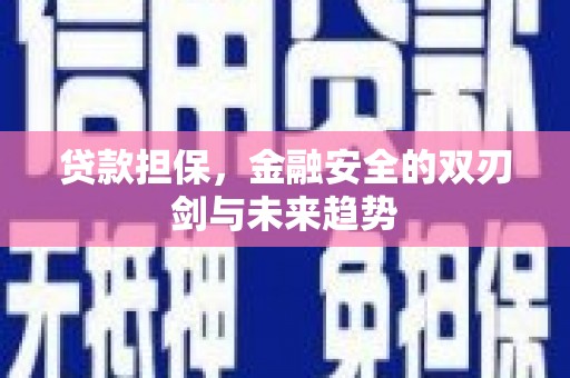 神农架贷款担保，金融安全的双刃剑与未来趋势