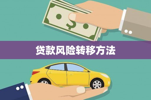 宁南贷款风险转移方法