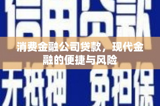 泽普消费金融公司贷款，现代金融的便捷与风险
