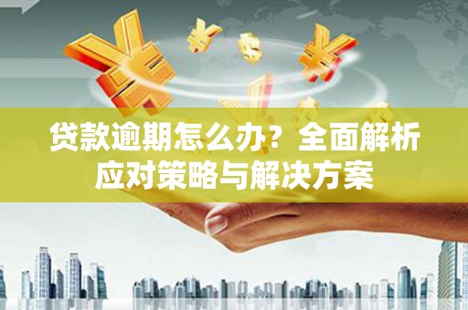黔东南贷款逾期怎么办？全面解析应对策略与解决方案