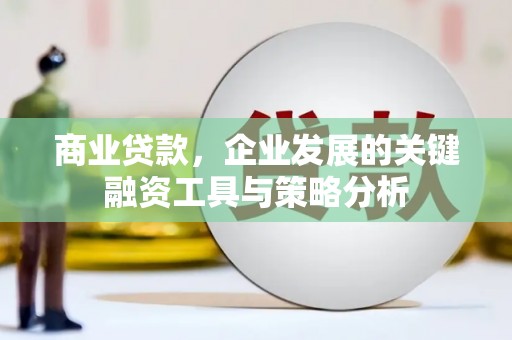集贤商业贷款，企业发展的关键融资工具与策略分析
