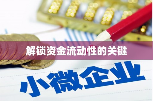 水林解锁资金流动性的关键
