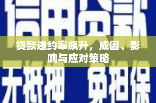 双河贷款违约率飙升，成因、影响与应对策略